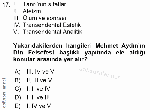Soru 17
