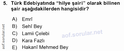 Soru 5