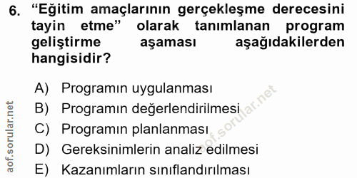 Soru 6