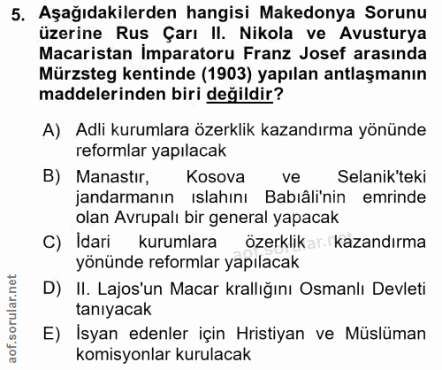 Soru 5