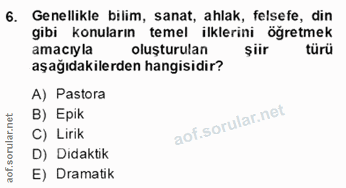 Soru 6