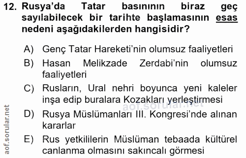 Soru 12