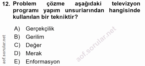 Soru 12