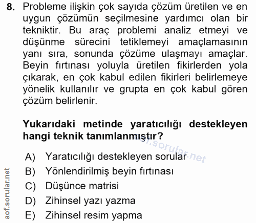Soru 8