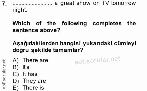 Soru 7