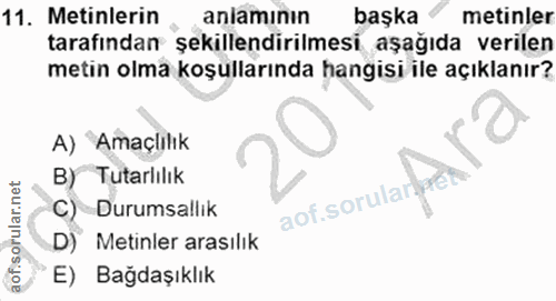 Soru 11