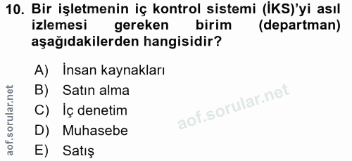 Soru 10