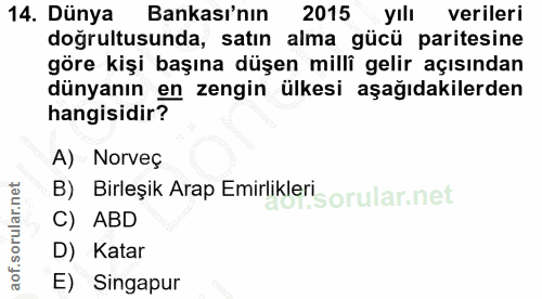 Soru 14