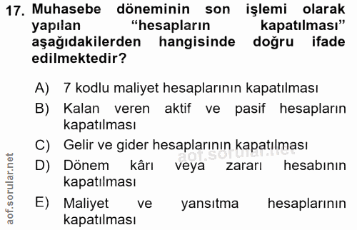 Soru 17