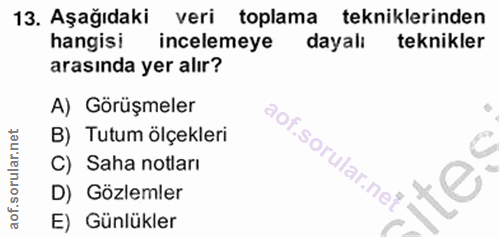 Soru 13