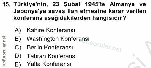 Soru 15