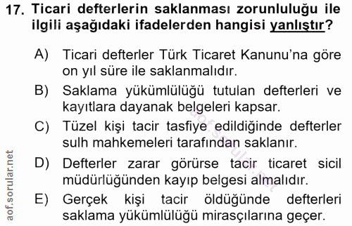 Soru 17