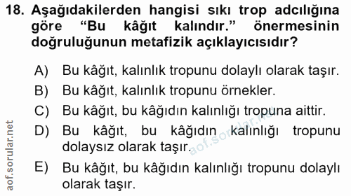 Soru 18