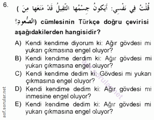 Soru 6