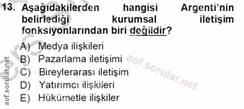 Soru 13