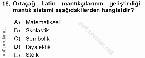 Soru 16