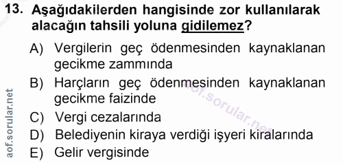 Soru 13