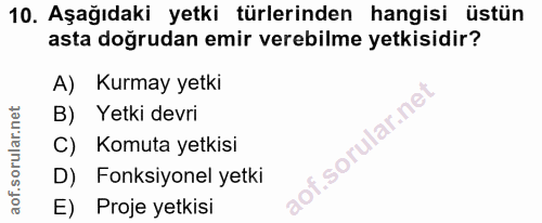 Soru 10