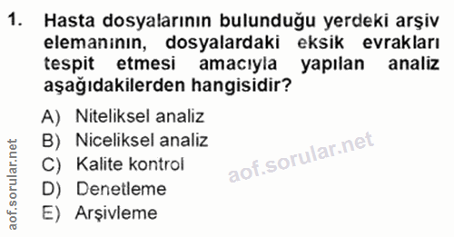 Soru 1