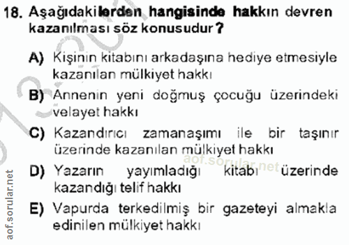Soru 18