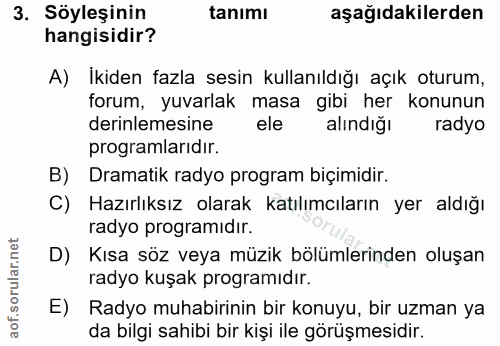 Soru 3