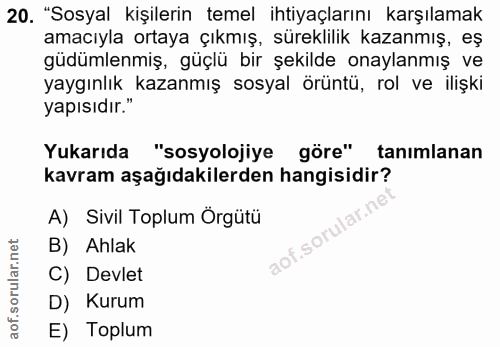 Soru 20