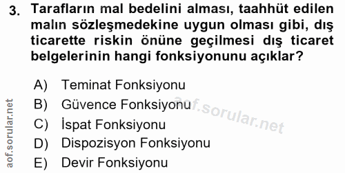 Soru 3
