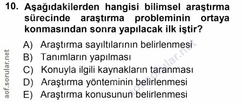Soru 10