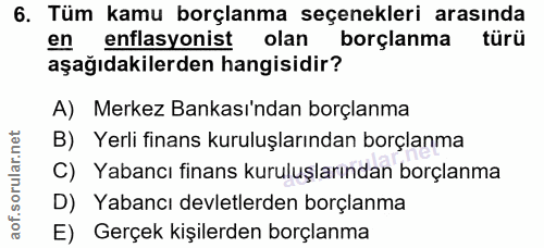 Soru 6
