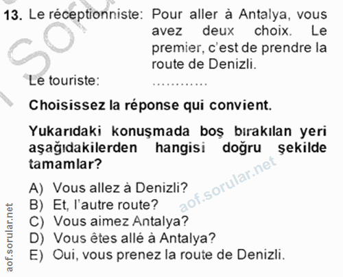 Soru 13
