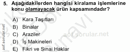 Soru 5