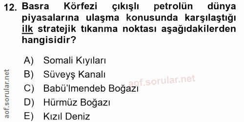 Soru 12