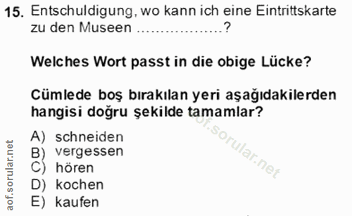Soru 15