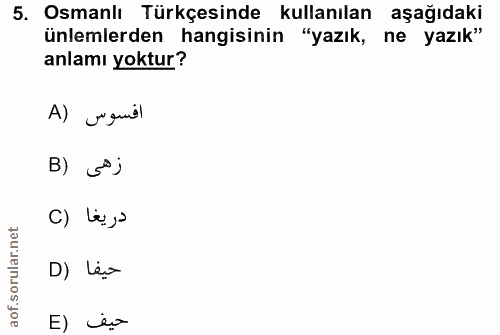 Soru 5