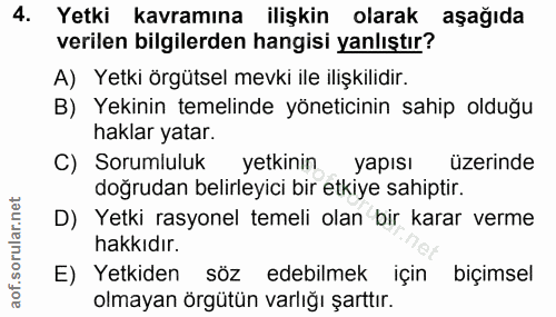 Soru 4