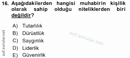 Soru 16