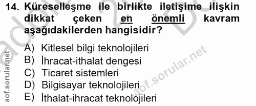Soru 14