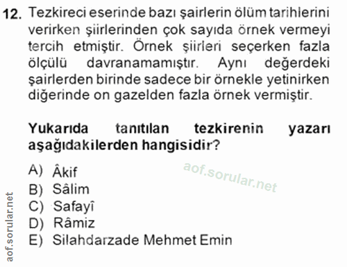 Soru 12
