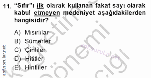 Soru 11