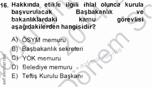 Soru 16