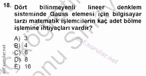 Soru 18