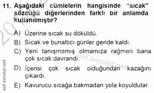 Soru 11