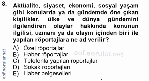 Soru 8