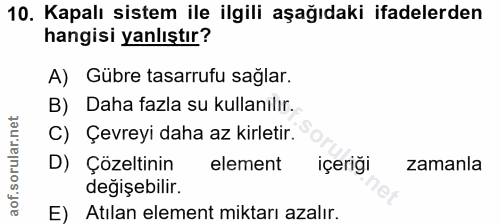 Soru 10