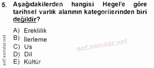 Soru 5