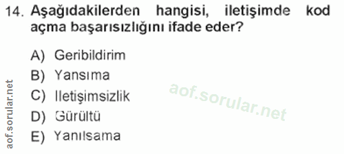 Soru 14