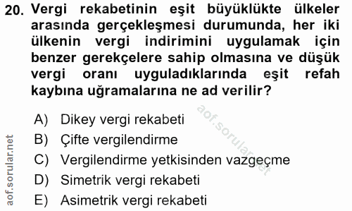 Soru 20