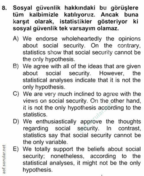 Soru 8