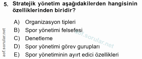 Soru 5