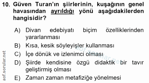Soru 10